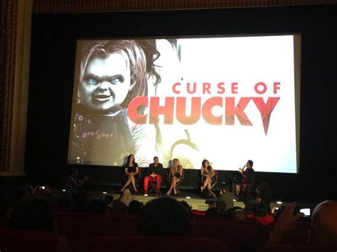 When did curse of chucky see its first public screening